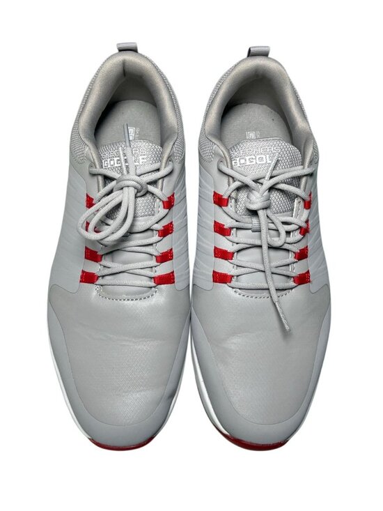 Skechers GO GOLF Elite 4 Victory Mens Golf Shoes Size 8.5 Gray Red Grip Flex main image 6
